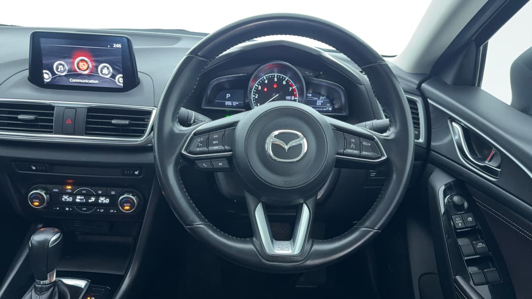 2018 Mazda Mazda3 Sp25 Gt, Automatic, 89610 km, Steering Wheel Close-up