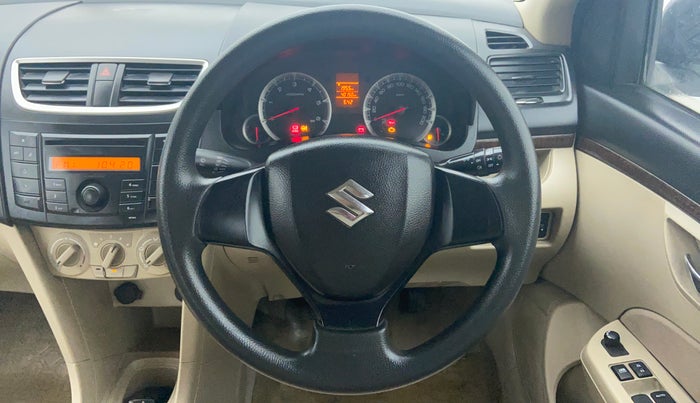 2012 Maruti Swift Dzire VDI BS IV, Diesel, Manual, 40,463 km, Steering Wheel Close-up