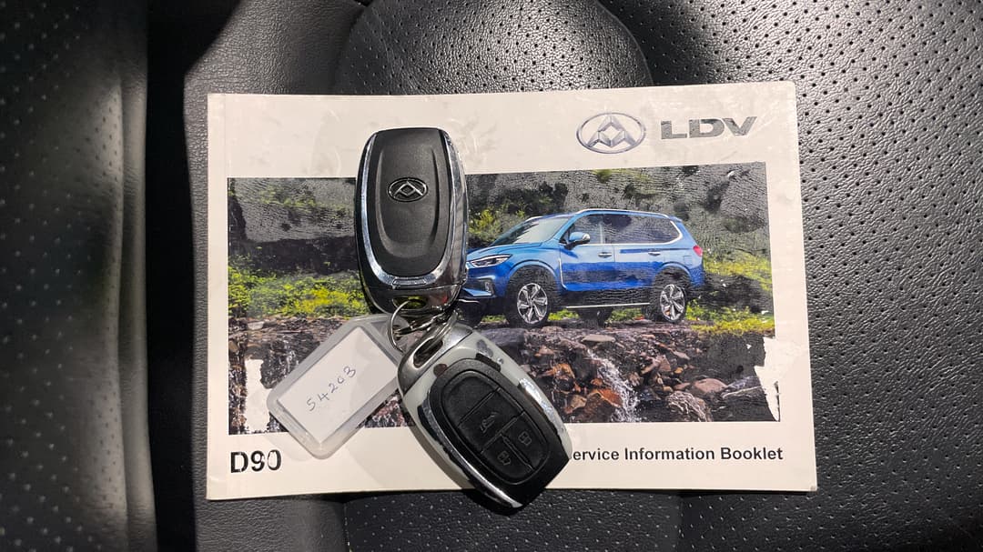 2021 LDV D90 Executive (4WD) D20, Automatic, 80360 km, Key Close-up