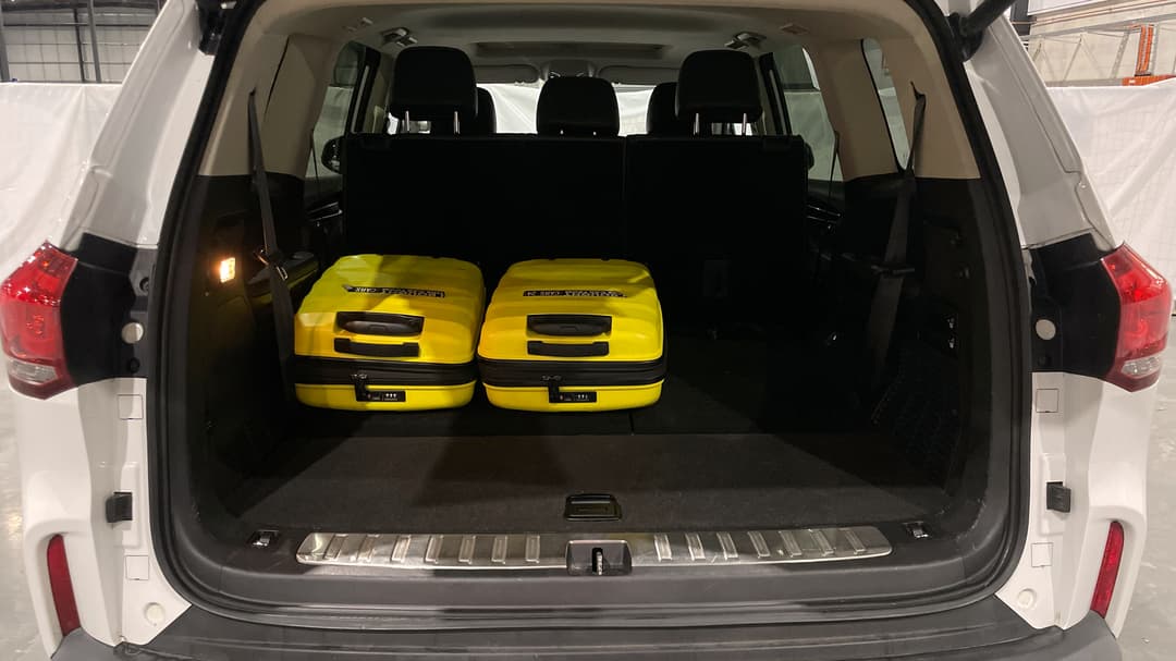 2021 LDV D90 Executive (4WD) D20, Automatic, 80360 km, Boot Inside View with Luggage