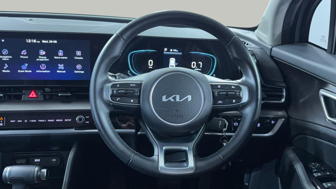 2024 Kia Sportage Sx (FWD), Automatic, 40080 km, Steering Wheel Close-up