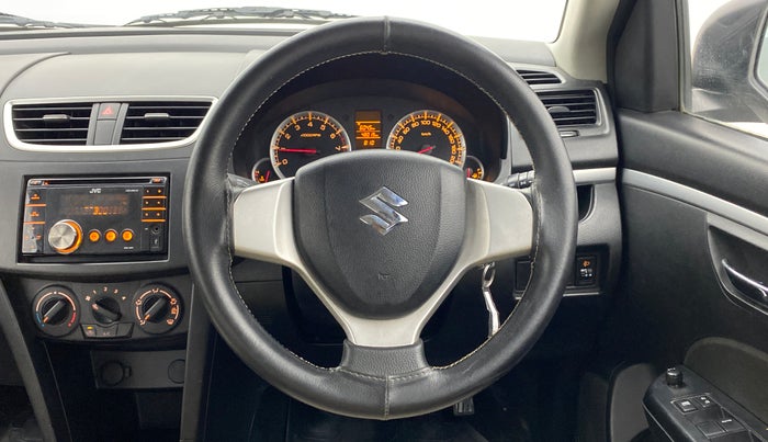 2011 Maruti Swift VXI, Petrol, Manual, 48,058 km, Steering Wheel Close Up