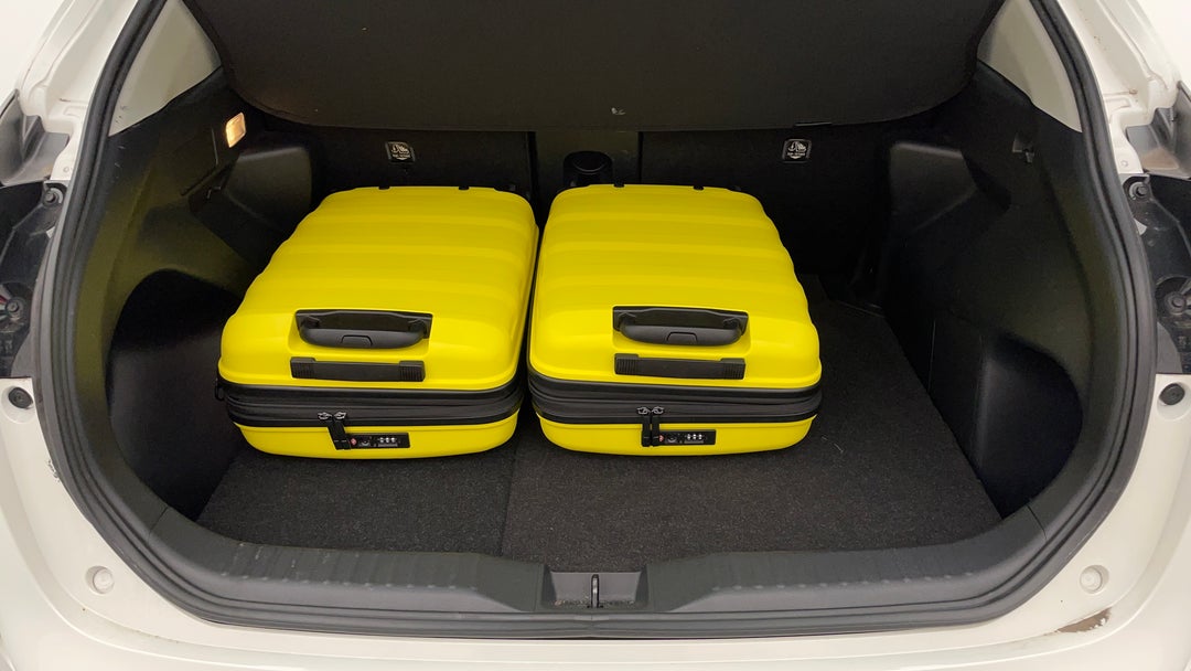 Boot Inside View with Luggage