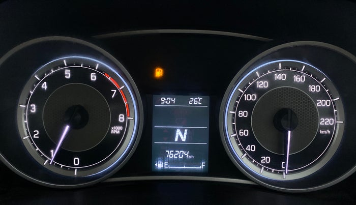 2017 Maruti Dzire ZXI Plus AMT, Petrol, Automatic, 76,239 km, Odometer Image