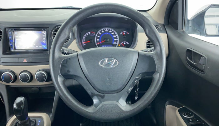 2017 Hyundai Grand i10 Magna 1.2 AT  VTVT, Petrol, Automatic, 43,146 km, Steering Wheel Close Up