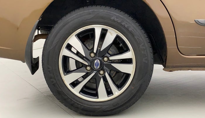 2019 Datsun Go Plus T(O), Petrol, Manual, 18,254 km, Right Rear Wheel