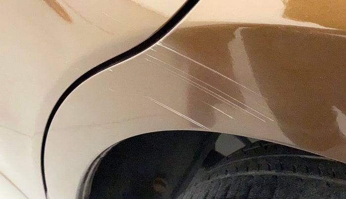 2019 Datsun Go Plus T(O), Petrol, Manual, 18,254 km, Left quarter panel - Minor scratches