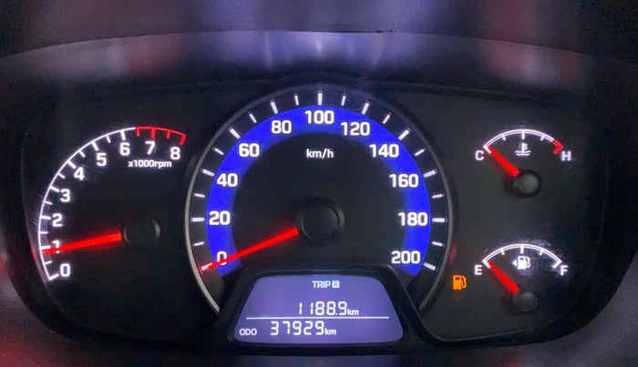 2016 Hyundai Xcent SX 1.2, Petrol, Manual, 37,929 km, Odometer Image