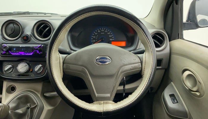 2015 Datsun Go Plus T (O), Petrol, Manual, 91,141 km, Steering Wheel Close Up