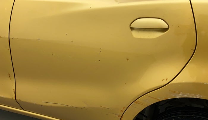 2015 Datsun Go Plus T (O), Petrol, Manual, 91,141 km, Rear left door - Minor scratches