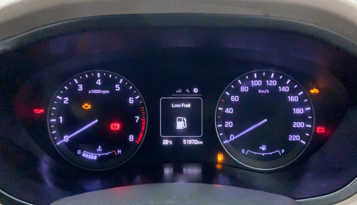 2015 Hyundai Elite i20 ASTA 1.2, Petrol, Manual, 51,969 km, Odometer View