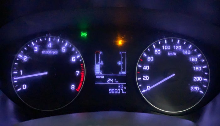 2016 Hyundai Elite i20 SPORTZ 1.2, Petrol, Manual, 98,759 km, Odometer Image