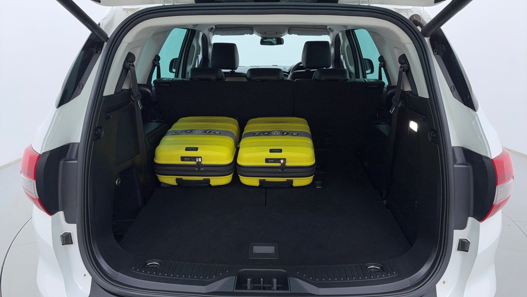 Boot Inside View with Luggage