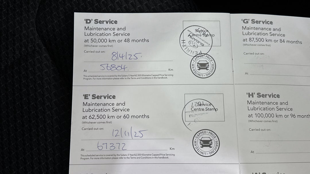 2022 Subaru Forester 2.5i Premium (AWD), Automatic, 70641 km, Service History