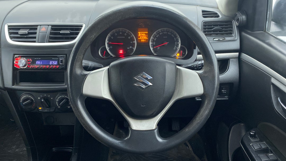 Steering Wheel Close Up