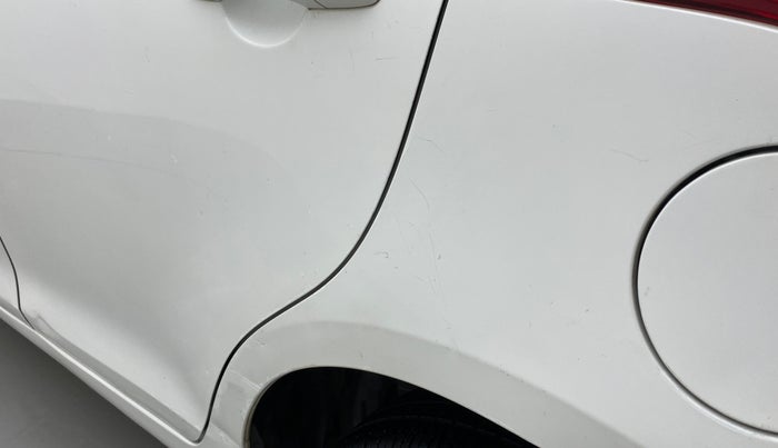 2013 Maruti Swift VXI, Petrol, Manual, 67,258 km, Left quarter panel - Minor scratches