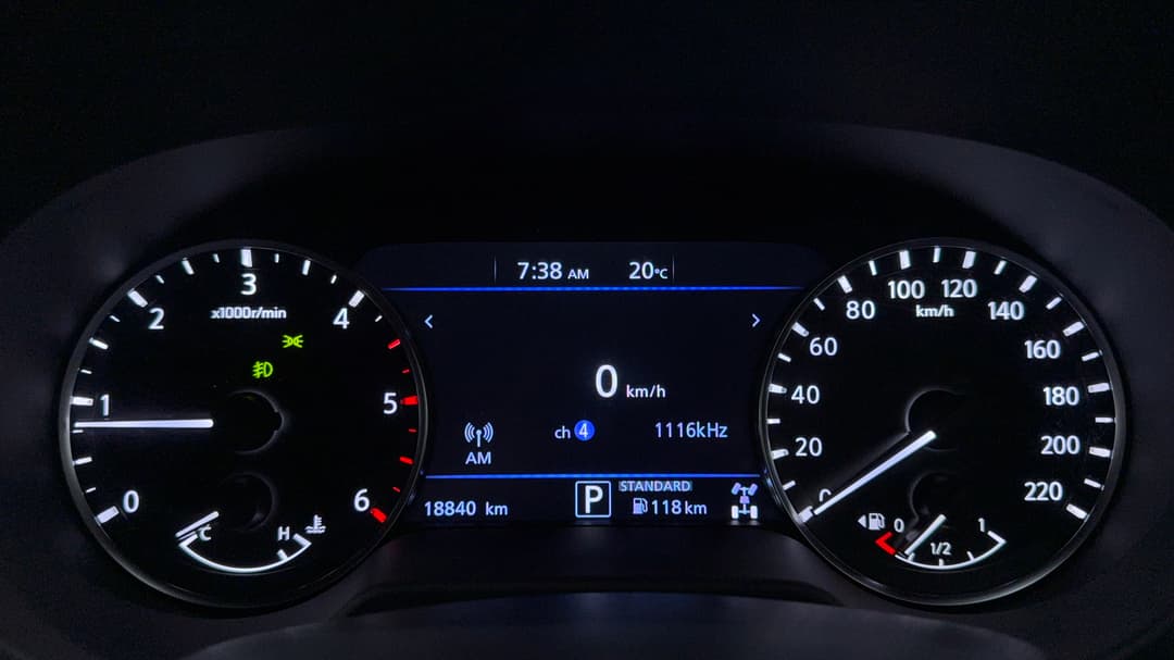 2024 Nissan Navara Pro-4x (4x4), Automatic, 18840 km, Odometer View