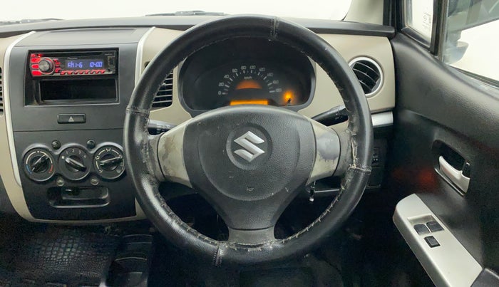 2014 Maruti Wagon R 1.0 LXI CNG, CNG, Manual, 66,519 km, Steering Wheel Close Up
