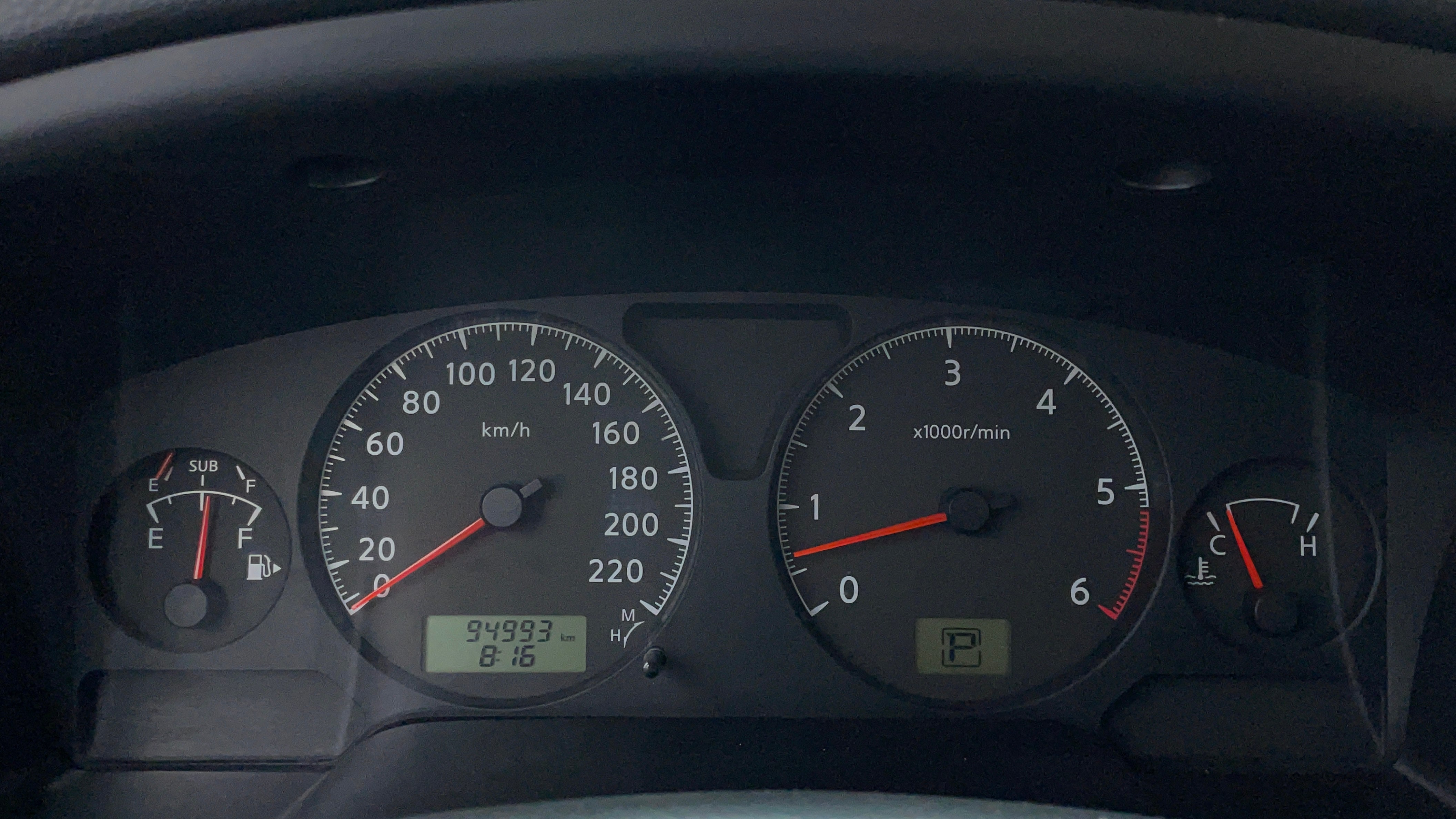 Nissan Patrol-Odometer View