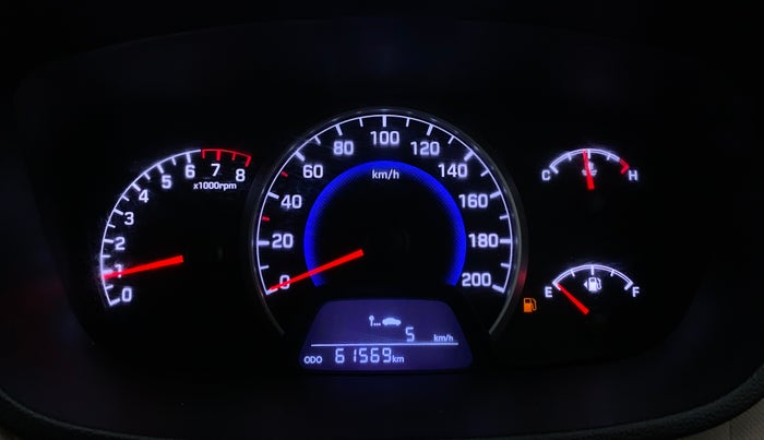 2019 Hyundai Grand i10 MAGNA 1.2 VTVT, Petrol, Manual, 61,585 km, Odometer Image