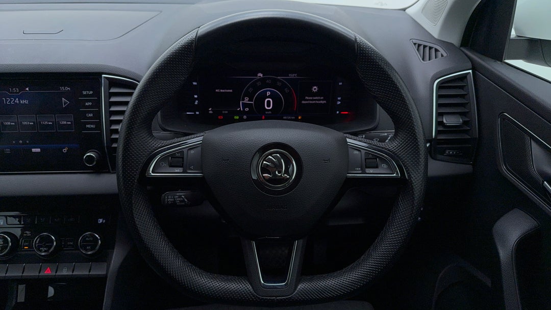 Steering Wheel Close-up