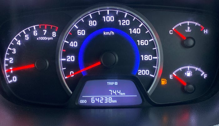 2015 Hyundai Grand i10 ASTA 1.2 (O) VTVT, Petrol, Manual, 64,120 km, Odometer View
