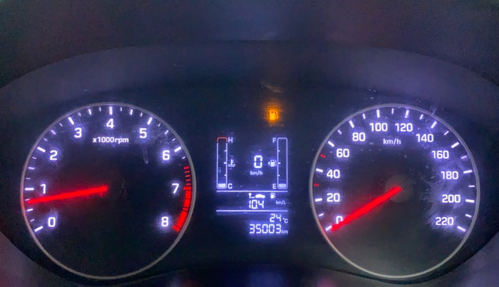 2018 Hyundai Elite i20 Magna Executive 1.2, Petrol, Manual, 35,055 km, Odometer Image