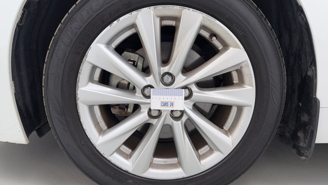 Wheels Rim Front LHS Gutter Rash