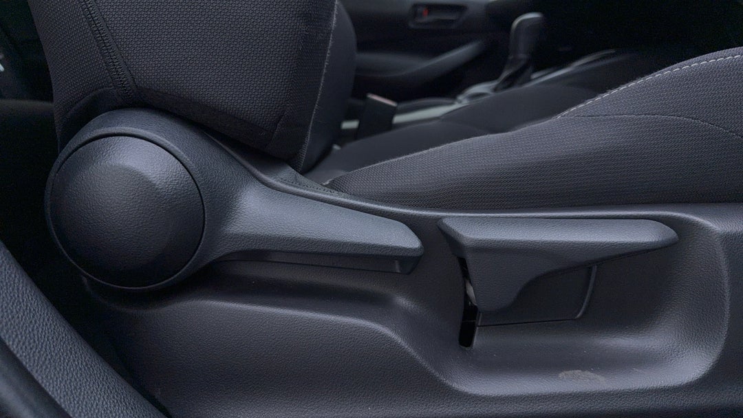 Drivers Side Adjustment Panel