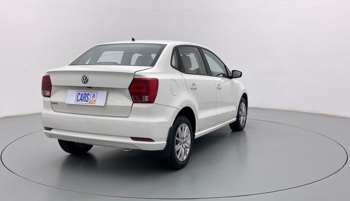 2016 Volkswagen Ameo HIGHLINE 1.5L AT (D), Diesel, Automatic, 30,672 km, Right Back Diagonal