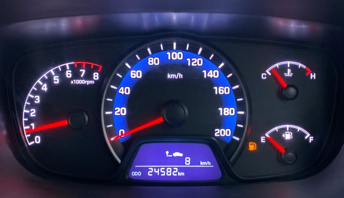 2016 Hyundai Xcent S 1.2, Petrol, Manual, 24,677 km, Odometer Image