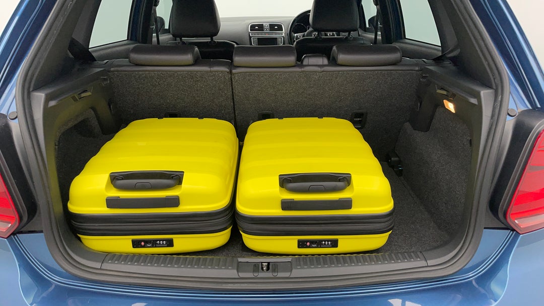 Boot Inside View with Luggage