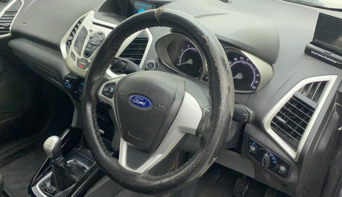 2016 Ford Ecosport TITANIUM+ 1.0L ECOBOOST, Petrol, Manual, 54,923 km, Steering wheel - Steering cover is minor torn
