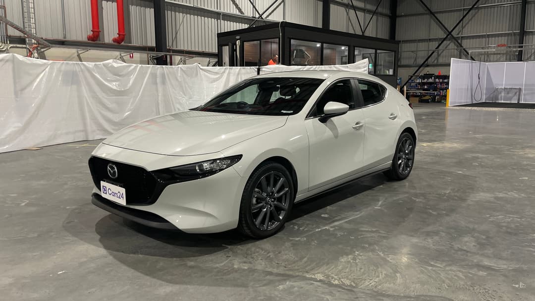 2024 Mazda Mazda3 G20 Evolve, Automatic, 19115 km, Left Front Diagonal (45- Degree) View