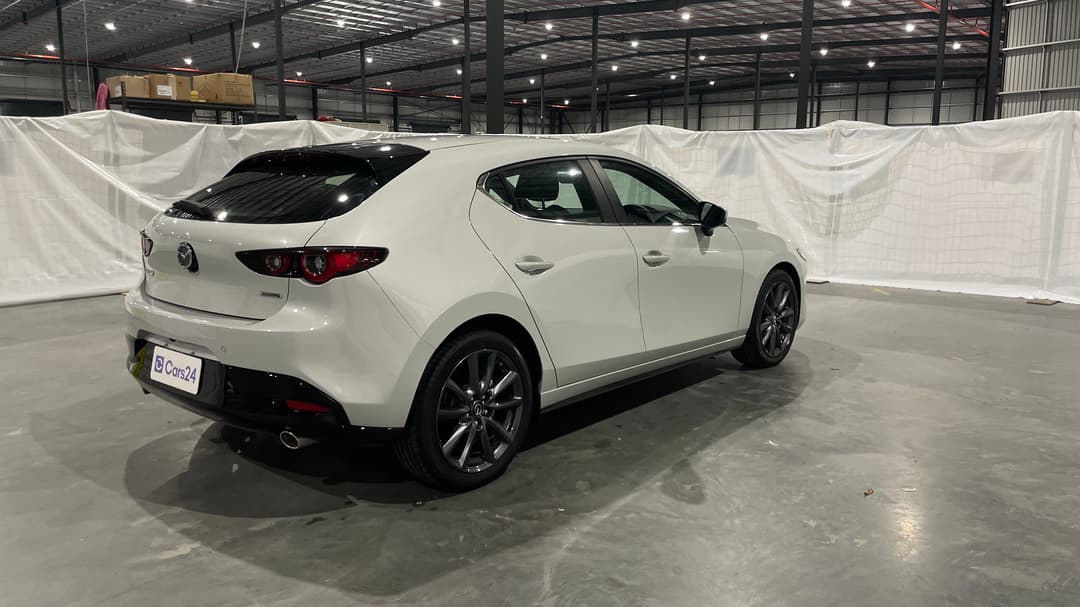 2024 Mazda Mazda3 G20 Evolve, Automatic, 19115 km, Right Back Diagonal (45- Degree) View