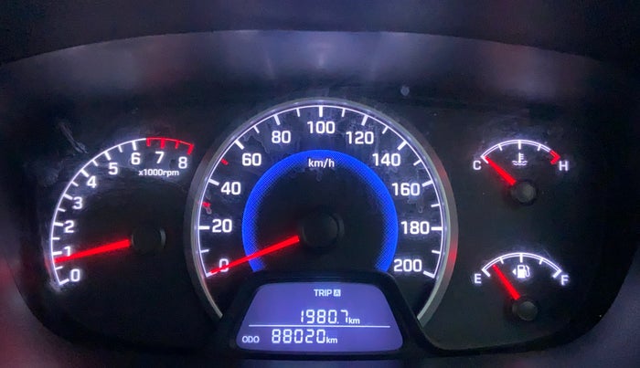 2017 Hyundai Grand i10 ASTA 1.2 KAPPA VTVT, Petrol, Manual, 88,020 km, Odometer Image