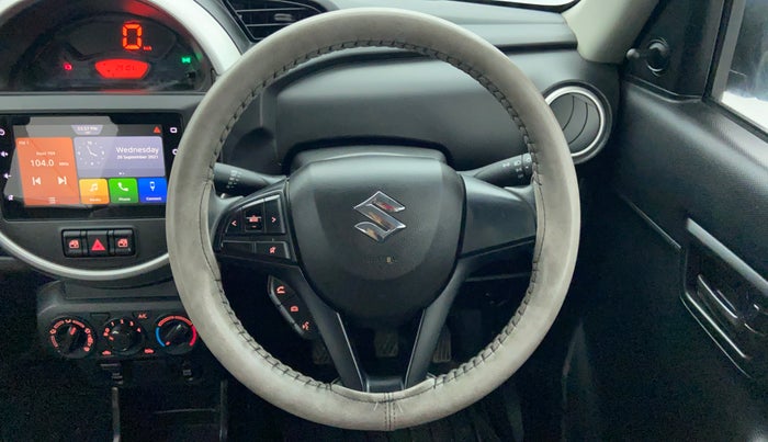2019 Maruti S PRESSO VXI PLUS, Petrol, Manual, 29,101 km, Steering Wheel Close-up