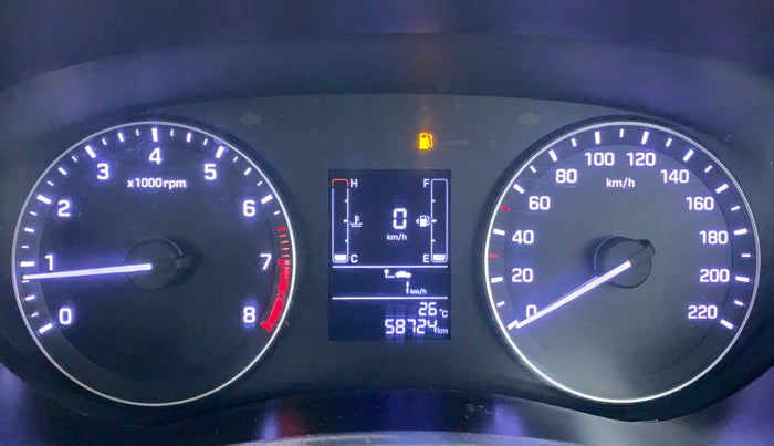2015 Hyundai Elite i20 SPORTZ 1.2, Petrol, Manual, 58,803 km, Odometer Image