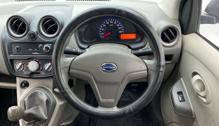 2014 Datsun Go T, Petrol, Manual, 29,171 km, Steering Wheel Close Up