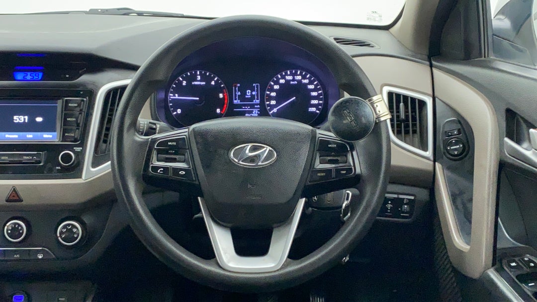 Steering Wheel Close Up