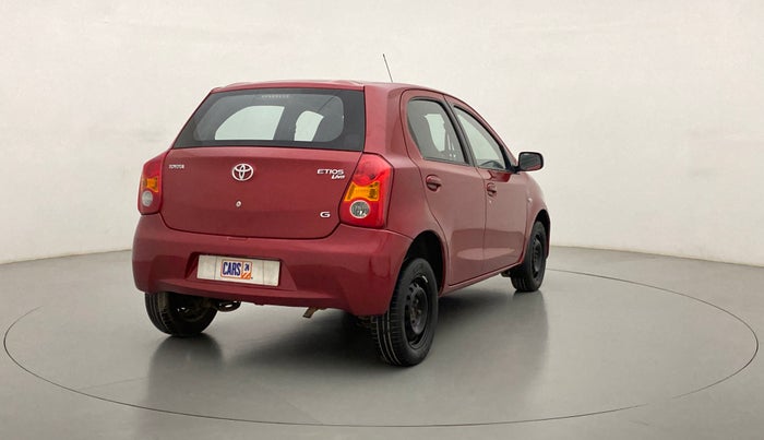 2012 Toyota Etios Liva G, Petrol, Manual, 33,809 km, Right Back Diagonal