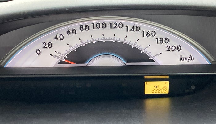 2012 Toyota Etios Liva G, Petrol, Manual, 33,809 km, Odometer Image