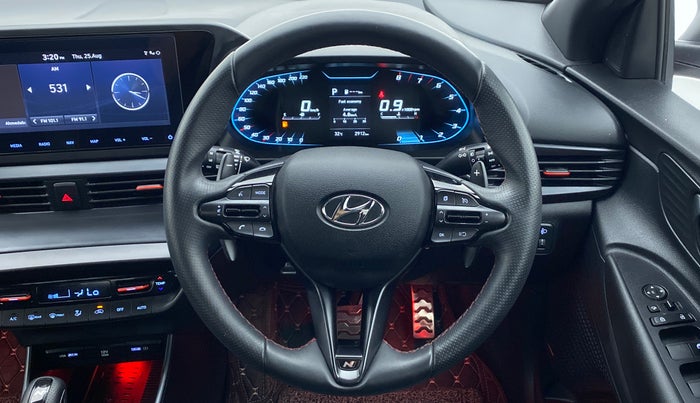 2022 Hyundai NEW I20 N LINE N8 1.0 TURBO GDI DCT, Petrol, Automatic, 2,974 km, Steering Wheel Close Up