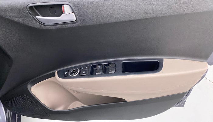 2018 Hyundai Grand i10 SPORTZ 1.2 KAPPA VTVT, Petrol, Manual, 12,478 km, Driver Side Door Panels Control
