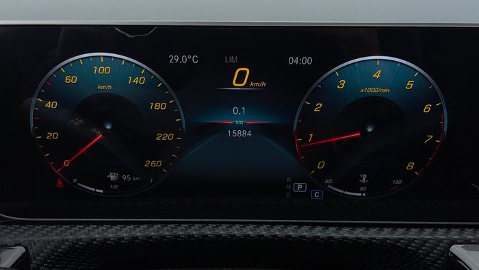 Mercedes Benz A-Class-Odometer View