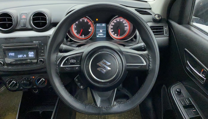 2018 Maruti Swift VXI AMT D, Petrol, Automatic, 34,242 km, Steering Wheel Close Up