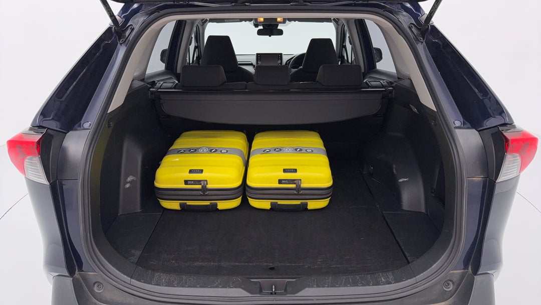 Boot Inside View with Luggage