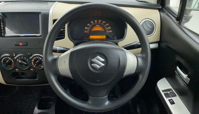 2018 Maruti Wagon R 1.0 LXI CNG, CNG, Manual, 40,437 km, Steering Wheel Close Up