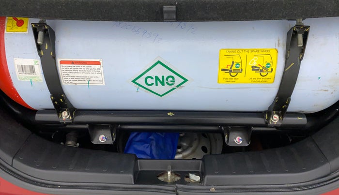 2018 Maruti Wagon R 1.0 LXI CNG, CNG, Manual, 40,437 km, Boot Inside