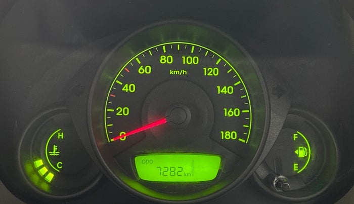 2017 Hyundai Eon ERA PLUS (O), Petrol, Manual, 7,380 km, Odometer Image